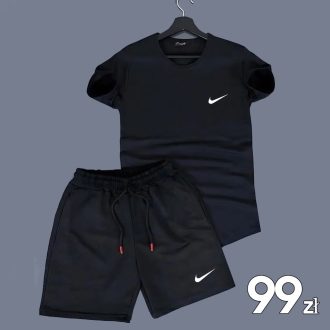Czarna Koszulka i spodenki Nike